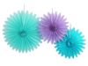 Picture of Tissue Paper Fan set of 3pcs
