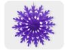 Picture of 3D Winter snowflake tissue fan
