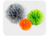 Picture of Round edge fluffy flower set of 3pcs