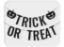 Picture of TRICK OR TREAT letter garland