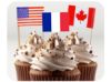 Picture of National Flag cupcake sticks