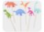 Picture of 12/S Dinosaur cake topper set