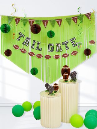 Picture of American Football curtain decoration kit
